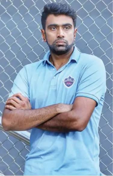  ??  ?? Delhi Capitals spinner Ravichandr­an Ashwin wants to support his family in the time of the pandemic.