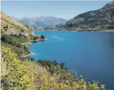  ??  ?? Above, Wanaka in New Zealand. The buss is that rich foreigners are buying mansions and large tracts of farms in the country. Right, Ric Kayne with wife Suzanne