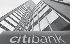  ?? 2009 PHOTO BY MARK LENNIHAN, AP ?? Citibank says it began taking corrective actions in 2013.