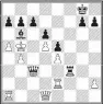  ??  ?? Today’s problem is the final five moves of the mate in 7 at the end of today’s game. After the series of moves28 Re2 Rf3+, 29 Kc4 Qc3+, 30 Kb5, we get to the puzzle position.