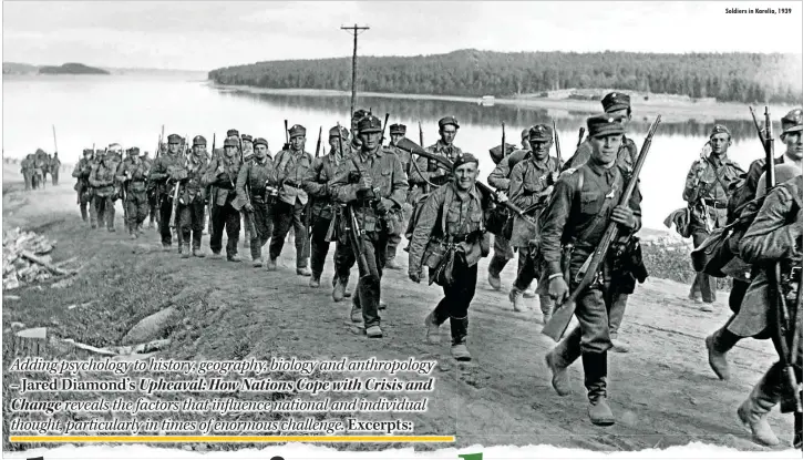  ??  ?? Soldiers in Karelia, 1939