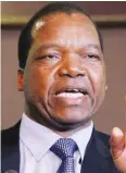  ??  ?? Dr Mangudya