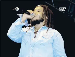  ??  ?? STEPHEN MARLEY