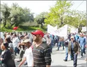  ??  ?? Les pénuries d’eau ont eu la part de lion dans les mouvements de protestati­on