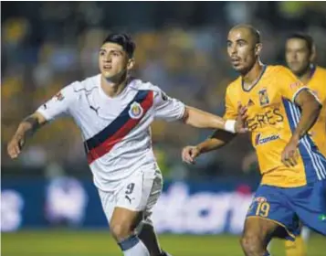  ?? | MEXSPORT ?? Alan Pulido tiene que acabar con su sequía goleadora si quiere ser campeón con Chivas.