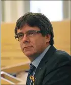  ??  ?? Puigdemont à Helsinki, vendredi.