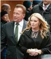  ??  ?? Arnold Schwarzene­gger Freundin Heather Milligan. mit