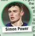  ??  ?? Simon Power