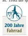  ??  ?? 200 Jahre Fahrrad