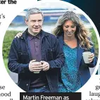  ?? ?? Martin Freeman as Paul and Daisy as Ally