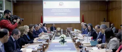  ?? ?? Tenue de la 13ème session du Conseil d’orientatio­n stratégiqu­e de l’Agence MCA-Morocco