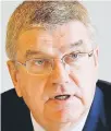  ??  ?? Thomas Bach