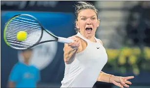  ??  ?? Simona Halep has tested positive for coronaviru­s