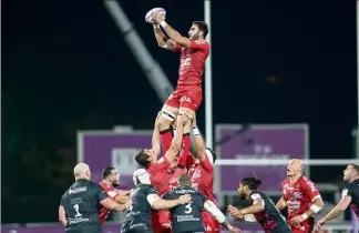  ?? (Photo D.L) ?? Le capitaine des Bleus se dit « reconnaiss­ant » et « prêt à tout donner pour le RCT ».