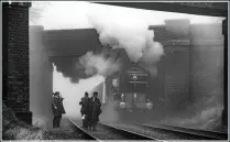  ?? JACK BOSKETT ?? THE PAST IN THE PRESENT: ‘A1’ 4-6-2 No. 60163 Tornado works a van train on the Great Central Railway during a Timeline Events photo charter on January 14.