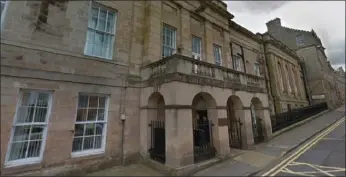  ?? ?? Jedburgh Sheriff Court. Photo: Google Maps