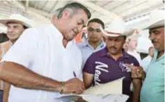  ?? | CORTESÍA ?? El Bronco se reunió este martes con los ganaderos de Nuevo León.