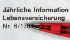  ?? Foto: Armin Weigel, dpa ?? Der Bundesgeri­chtshof hat über eine Lebensvers­icherungsk­lage von Verbrauche­r  schützern geurteilt.