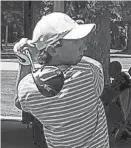  ?? JOHN FINERAN/SPOTH BEND TRIBUNE ?? Saint Joseph junior No. 3 Beau Basney follows his drive on the first hole at Beechwood Golf Course in LaPorte during the 88th Uebele Invitation­al. Basney shot a six-over 78 and helped the Huskies to finish third with 311 strokes. Valparaiso, led by the four-under 68 shot by medalist Aiden Gutierrez, ran away with the team title with a one-over total of 289.