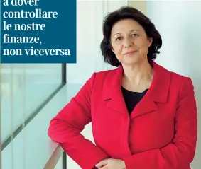  ??  ?? Annamaria Lusardi, economista alla George Washington University, è un’esperta di alfabetizz­azione finanziari­a