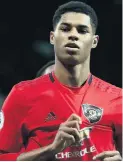  ??  ?? United’s Marcus Rashford