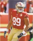  ?? Ben Margot / Associated Press ?? Vance McDonald enters his fourth season with the 49ers.