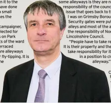  ??  ?? Councillor Philip Jackson, leader of North East Lincolnshi­re Council.