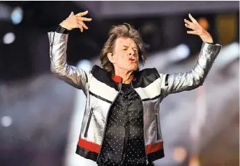  ?? DYLAN MARTINEZ/REUTERS ?? Mick Jagger, ex esposo de Bianca Pérez-Mora.