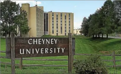  ?? DIGITAL FIRST MEDIA FILE PHOTO ?? Cheyney University, one of the nation’s oldest historical­ly black colleges, continues to struggle with dwindling enrollment. It’s not the only state school dealing with the issue.