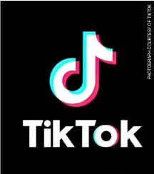  ?? ?? TIKTOK, a social media platform for creating and sharing short videos.