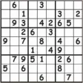  ??  ?? SUDOKU DIFFICULT