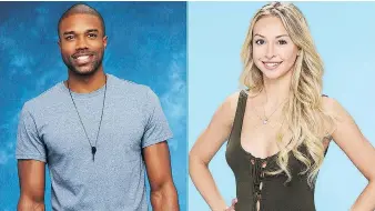  ??  ?? A source told ET that a producer became uncomforta­ble when DeMario Jackson and Corinne Olympios allegedly starting hooking up in the pool after the cast had been “drinking all day.”