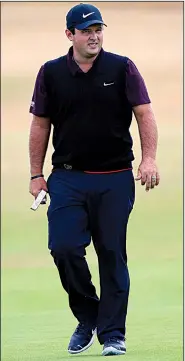  ?? AP/PETER MORRISON ?? Patrick Reed’s Masters victory showed he is capable of achieving big things and has him seeking another major accomplish­ment this week at the British Open in Carnoustie, Scotland.