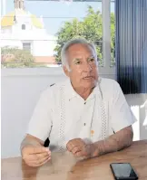  ??  ?? Roberto García, edil de San Baltazar