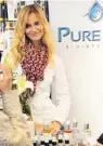  ??  ?? Das Team von Pure Gel aus Gersthofen präsentier­te eine Weltneuhei­t.