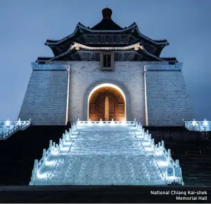  ??  ?? National Chiang Kai-shek Memorial Hall