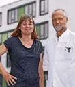  ?? RP-ARCHIV: MVO ?? Petra Wundschock, Oberärztin, und Jochen Rübo, Chefarzt.