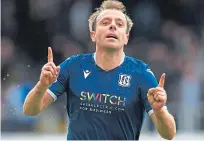  ??  ?? Paul McGowan played 200th game for Dundee.