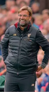  ??  ?? Jürgen Klopp, 51 anni, tecnico del Liverpool
