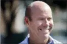  ?? CHARLIE NEIBERGALL — THE ASSOCIATED PRESS FILE ?? In this file photo, Rep. John Delaney, D-Md., speaks to fairgoers during a visit to the Iowa State Fair in Des Moines, Iowa.