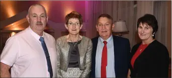  ??  ?? Sean and Kathleen O’Sullivan with Tim and Kathleen Ryan, East Kerry Board.