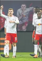  ?? FOTO: EFE ?? Timo Werner celebra su gol