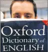  ?? AP PHOTO ?? In this file photo, a man reads a copy of the Oxford Dictionary of English. Oxford Dictionari­es is recognizin­g the power of the millennial generation with its 2017 word of the year: youthquake.