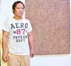  ??  ?? Visual artist Jerson Samson’s “Pangako
sa Kaligtasan” gives viewers the perspectiv­e on an outsider looking in.