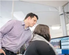  ?? POSTaEDIA FILES ?? Simon FrAsEr UnivErsity’s PEtEr CHow-WHitE proviDEs AnAlytiCs For CAnADA’s womEn’s soCCEr tEAm.