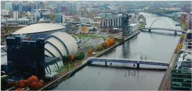  ??  ?? The River Clyde will play a key role in the city’s recovery from the impact of the Covid pandemic