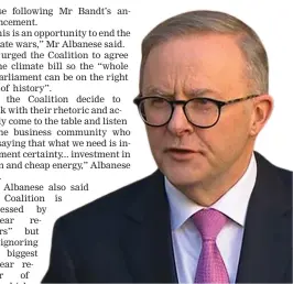  ?? Australia’s Prime Minister Anthony Albanese. ??