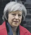  ??  ?? 0 Theresa May says the Brexit vote was final