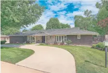  ??  ?? Among the attraction­s of Denver Modernism Week 2019, a tour of houses in this enclave in the Southmoor neighborho­od.