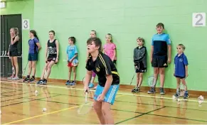  ??  ?? Try your hand at badminton every Monday at Headon Stadium, Western St, from 9.00am to 11.30am.